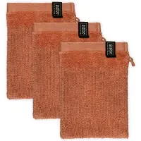 Schöner Wohnen Waschhandschuh "Sense", (Packung, 3 St., 3 Waschhandschuhe 16 x 21 cm)