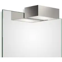 DECOR WALTHER Badezimmerlampe Box 15 N LED Nickel Gebürstet