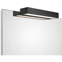 DECOR WALTHER Badezimmerlampe Box 40 N LED Mattschwarz