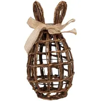 Clayre & Eef Dekoobjekt "Kaninchen" in Braun/ Beige - (B)16 x (H)31 x (T)16 cm - onesize