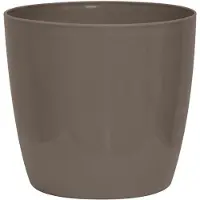 Garden ID Taupe Shiny Planter Garden ID 30 x 27 cm