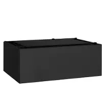 Falmec Umluftbox Carbon. Zeo Kopffreihauben - Schwarz 102286