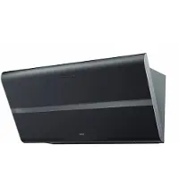 Berbel Kopffreihaube Smartline BKH 80 ST Umluft Mattschwarz inkl. 7-Jahre-Garantie 1040011