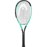 Head Kinder-Tennisschläger Boom 25in/230g (9-12 Jahre) 2024 schwarz/türkis - besaitet -
