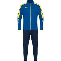Jako Herren Trainingsanzug Polyester Power M9123-404 L - Royal/Citro - L