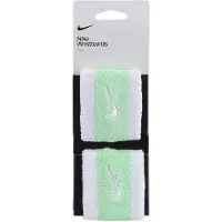 Nike Accessories Swoosh Handgelenkband 2 Einheiten Grün Herren,Damen Grün One Size