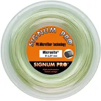 Signum Pro Tennissaite Micronite (Power+Comfort) natur 100m Rolle