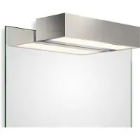 DECOR WALTHER Badezimmerlampe Box 25 N LED Nickel Gebürstet