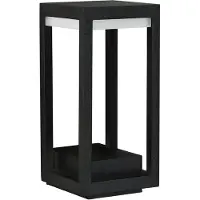 Albert LED Wandleuchte Poast 30 cm - schwarz