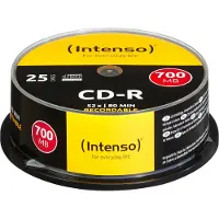 Intenso CD-R Intenso 700MB 25pcs Cake Box 52x