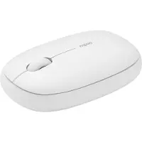 Hama M660 Silent, Beidhändig, Optisch, RF Wireless + Bluetooth, 1300 DPI, Weiß