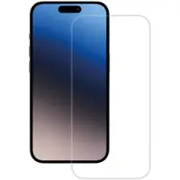 Vivanco 2D Displayschutzglas fuer iPhone 15 Pro