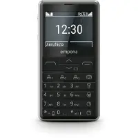 Emporia emporiaPRIME-LTE, Balken, Single SIM, 5,87 cm (2.31"), 2 MP, 1400 mAh, Schwarz