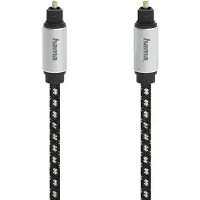 Hama Audio-Lichtleiter-Kabel, ODT-Stecker (Toslink), Metall, 3,0 m