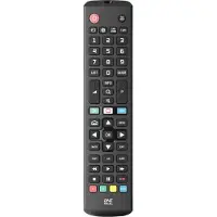 One For All TV Replacement Remotes URC4911, TV, IR Wireless, Drucktasten, Schwarz