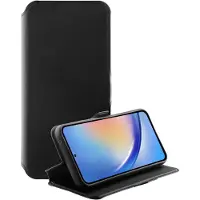 Vivanco Pure Wallet Geldbörsenhülle für Samsung Galaxy A35 5G (Schwarz)