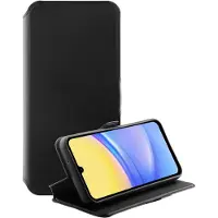 Vivanco Geldbörsenhülle für Samsung Galaxy A15 5G Pure Wallet (Schwarz) 64061