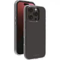 Vivanco SUPER SLIM Cover fuer iPhone 16 Pro, transparent
