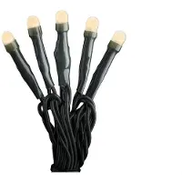 Konstsmide 6343-820 Mikro-lyskæde Indvendigt Energiklasse: G (A - G) via strømdrift Antal pærer 50 LED (RGB) Oplyst Længde: 3.43 m