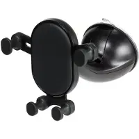 Vivanco Smartphone KFZ Halterung BUTLER, Saugnapfhalter, selbsthaltend, schwarz