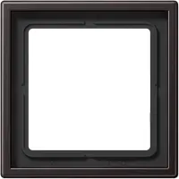 JUNG AL 2981 D. Produktfarbe: Schwarz, Markenkompatibilität: , Material: Aluminium. Breite: 81 mm, Höhe: 81 mm (AL2