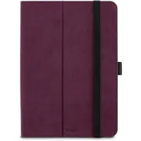 Hama Folio aus Kunststoff für Jede Marke bis 27,9 cm (11") Kratzresistent mit Elastikband (Bordeaux) 227072 Velvet 00227072