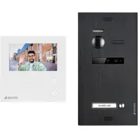 Balter EVO HD MINI Aufputz Video Türsprechanlage Schwarz Set für 1-Familienhaus 1x 4,3" WLAN Monitor