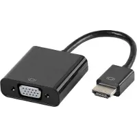 Vivanco ViVancoCA HDVGA 11, 0,1 m, HDMI Typ A (Standard), VGA (D-Sub) + 3.5mm, Männlich, Weiblich, Gerade
