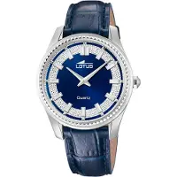 Lotus Damen Uhr Classic Elegant Leder Armbanduhr blau UL18899/3