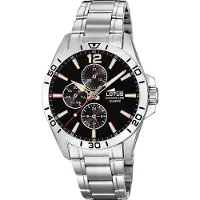 Lotus Armbanduhr Date Multifuncion Black - Rose-gold