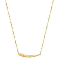 Ania Haie - NECKLACE - Arrow Bar - gold