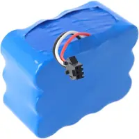 AccuCell Akku passend für Saugroboter XR210, XR510, KV8, ersetzt Akkutyp NS3000D03X3, YX-NiMH-022144, 14,4 Volt Akku mit Kabel und Stecker, verschiedene Kapazitäten wählbar 2000mAh