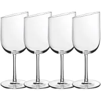 Villeroy & Boch Weißweinglas "Weißweingläser NewMoon 300 ml 4er Set transparent"