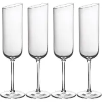 Villeroy & Boch Sektglas "Sektgläser NewMoon 170 ml 4er Set transparent"