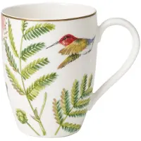 Villeroy & Boch Becher "Kaffeebecher Amazonia Anmut 350 ml bunt", bunt, Porzellan, Trinkgefäße, Becher