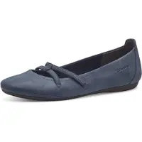 Tamaris Ballerina "Caterina" Flats, Festtagsmode, Slipper mit Gummizugriemchen