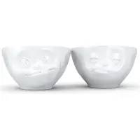 Tassen Schälchen-Set 200ml - Verpennt Lecker weiß