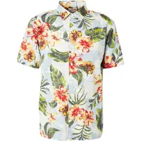 Superdry für Herren. M4010947A Mehrfarbiges Hemd mit Hawaii-Print (XL), Lässig, Modal, Kurzarm