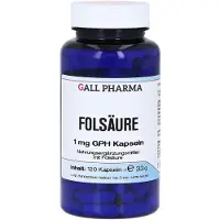 GALL PHARMA Folsäure 1 mg GPH Kapseln 120 St