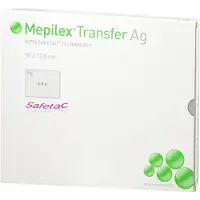 Molnlycke Health Care Mepilex Transfer Ag Schaumverband 10x12, 5 St