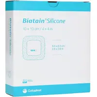 Coloplast GmbH Biatain Silicone Schaumverband 10x10 cm 10 St
