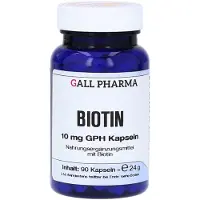 GALL PHARMA Biotin 10 mg GPH Kapseln 90 St