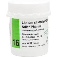 Adler Pharma Biochemie Adler 16 Lithium chloratum D 1 400 St