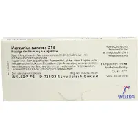 Weleda Mercurius Auratus D 15 Ampullen 8x1 ml
