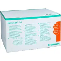 B. Braun Melsungen AG Omnican Insulinspr.0,5 ml U100 m.Kan.0,3 100X1 St
