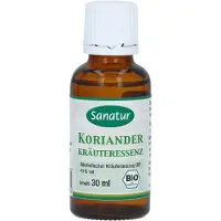 Sanatur Koriander Kraeuter-Essenz Bio 30 ml Tropfen