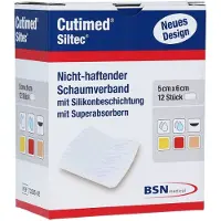 Bsn Medical Cutimed Siltec Schaumverb.5x6 cm nicht h 12 St