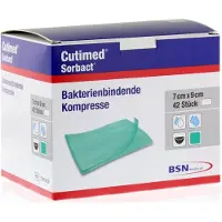 Bsn Medical Cutimed Sorbact Kompressen 7x9 cm 42 St Kombipackung