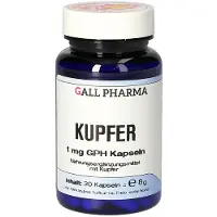 Hecht Pharma GmbH Geschäftsbereich Handelsware GALL PHARMA Kupfer 1 mg GPH Kapseln, 30 St. Kapseln