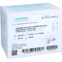 LIGAMED medical Ligasano weiß Zehenschlauch 2,5x6 cm ste 12 St